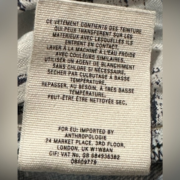 Anthropologie Pilcro Denim Hyphen Button Fly Distressed Jeans Size 27 👖🦋 - Picture 11 of 12